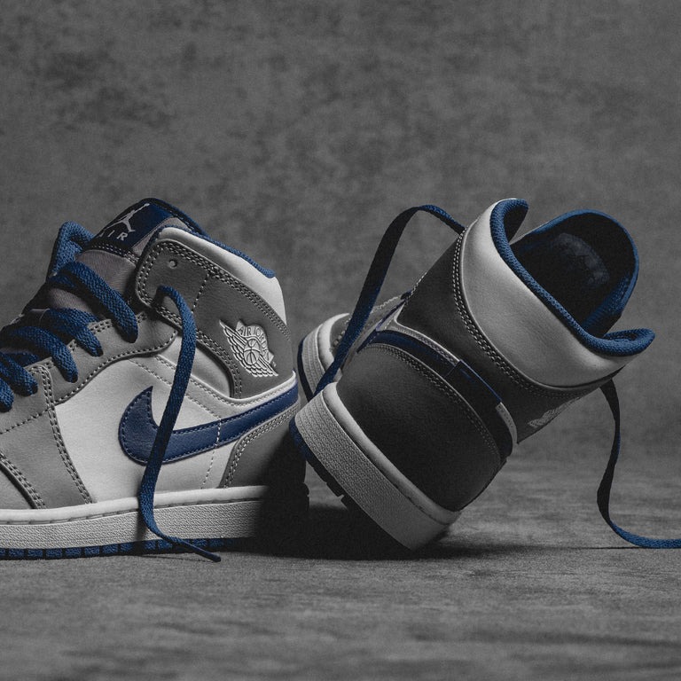 Air Jordan 1 Mid True Blue DQ8426-014 | More Sneakers