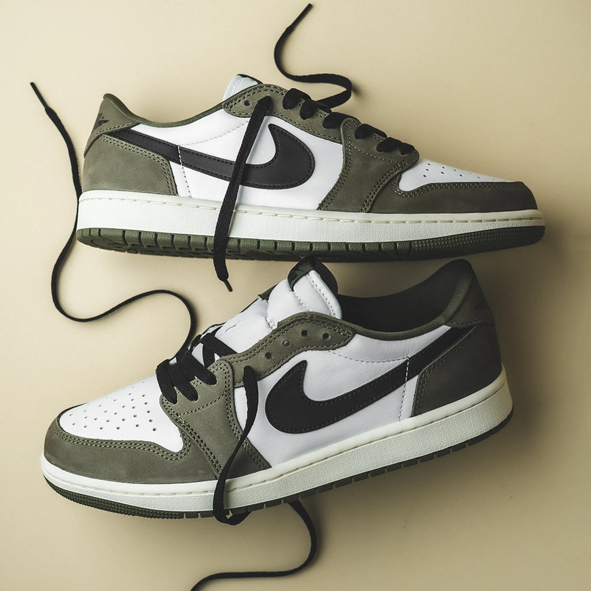 Air Jordan 1 Retro Low OG Medium Olive HQ6998-200 | More Sneakers