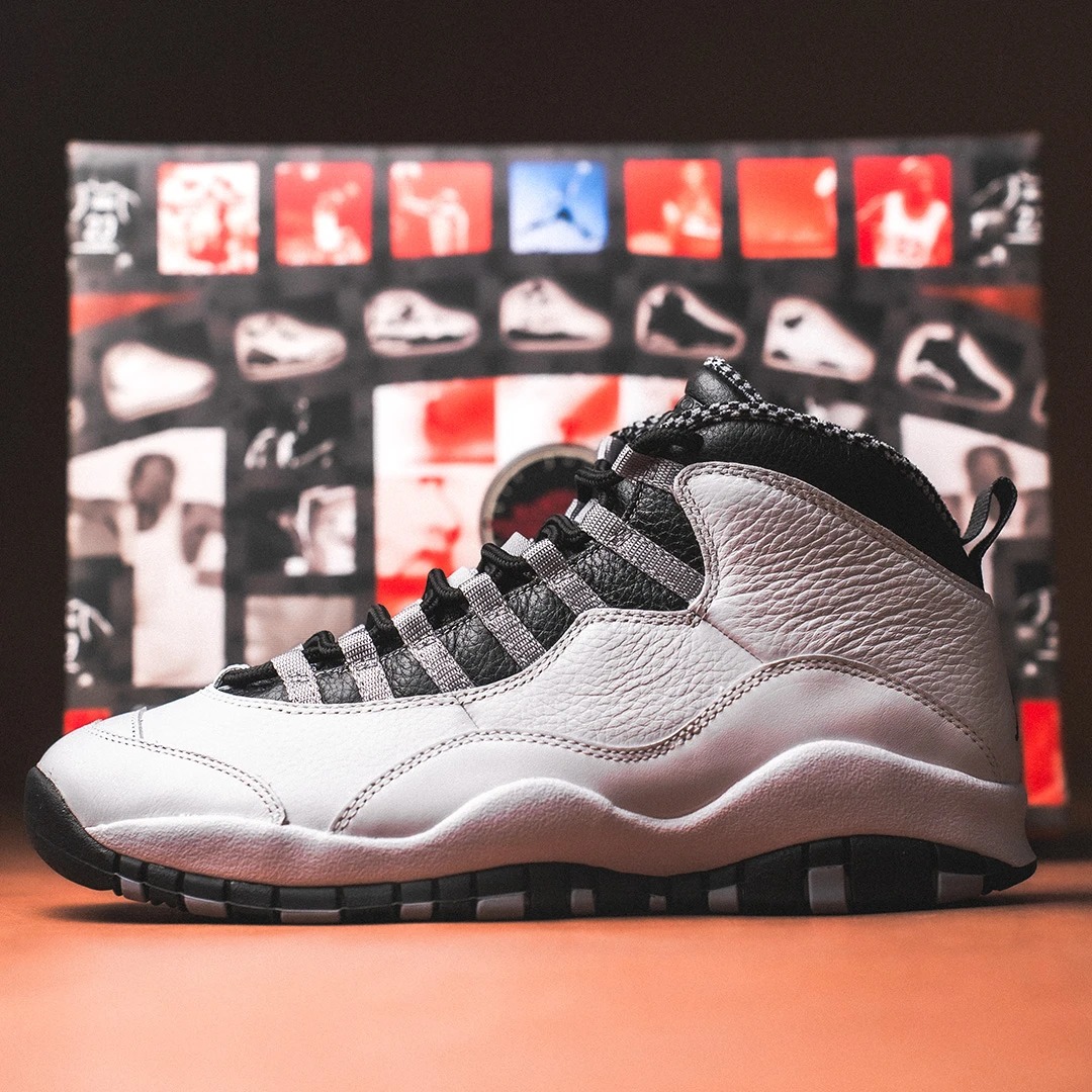 シューズ(男性用) Air Jordan 10 OG Steel (2025) 28cm Air Jordan 10 Steel 2025 Review & On Feet - YouTube