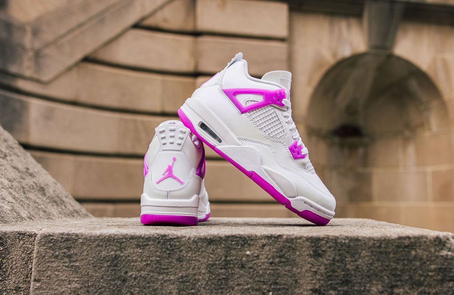 Air Jordan 4 RETRO ホワイト/パープル　FQ1314-151 JORDAN Toddler 4 Retro FQ1313 151 - Shiekh