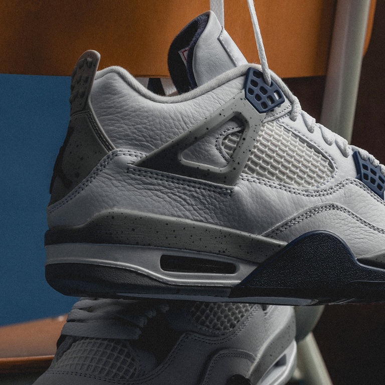 midnight gray 4s