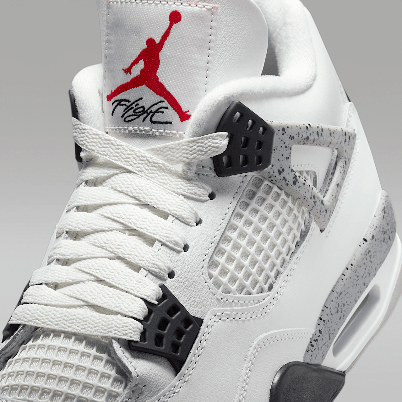 Air Jordan 4 Retro White Cement 2025 FV5029-100 | More Sneakers display picture 3