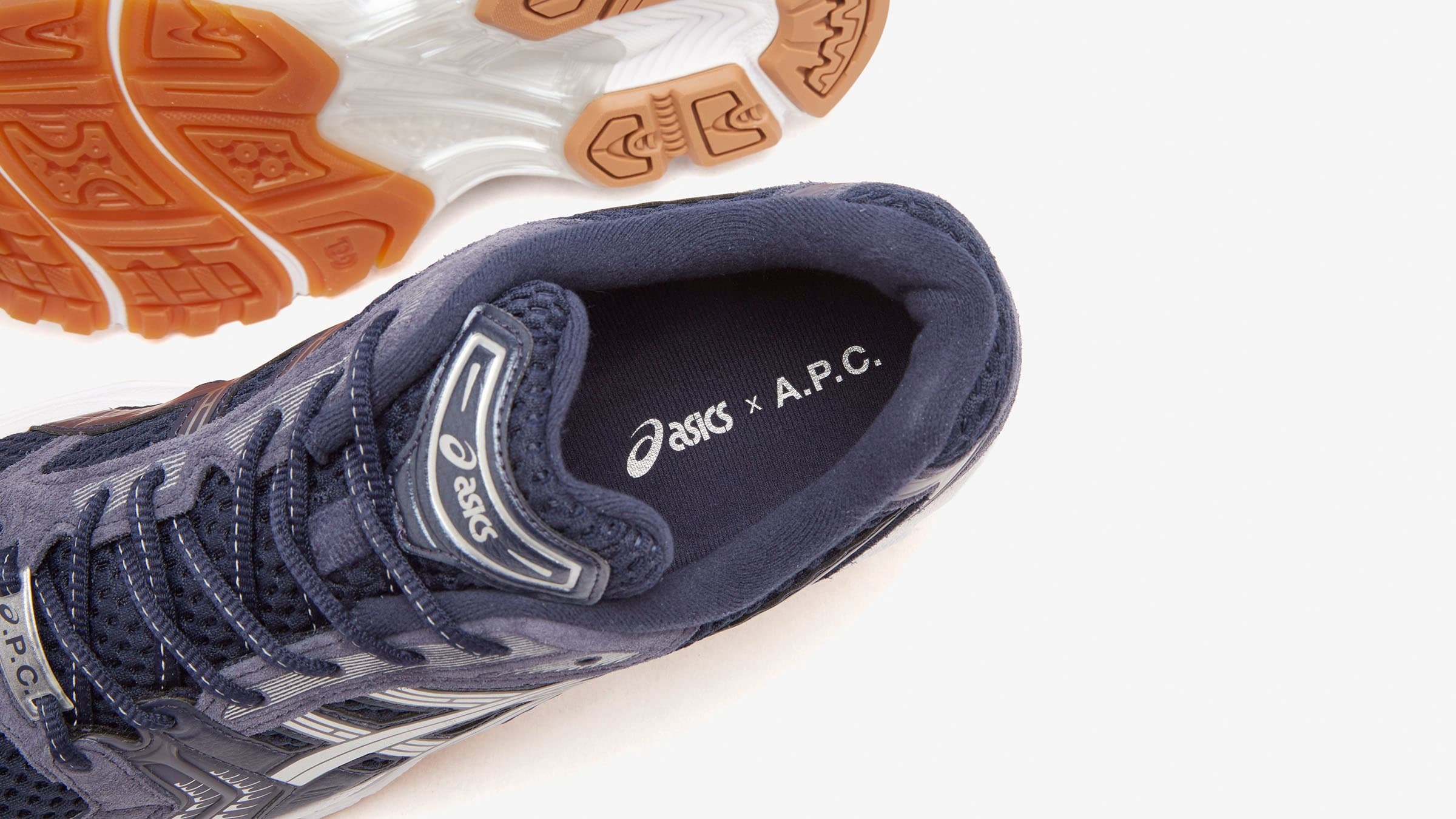 A.P.C x Asics Gel-Kayano 14 Midnight Indigo Fog 1203A926-400