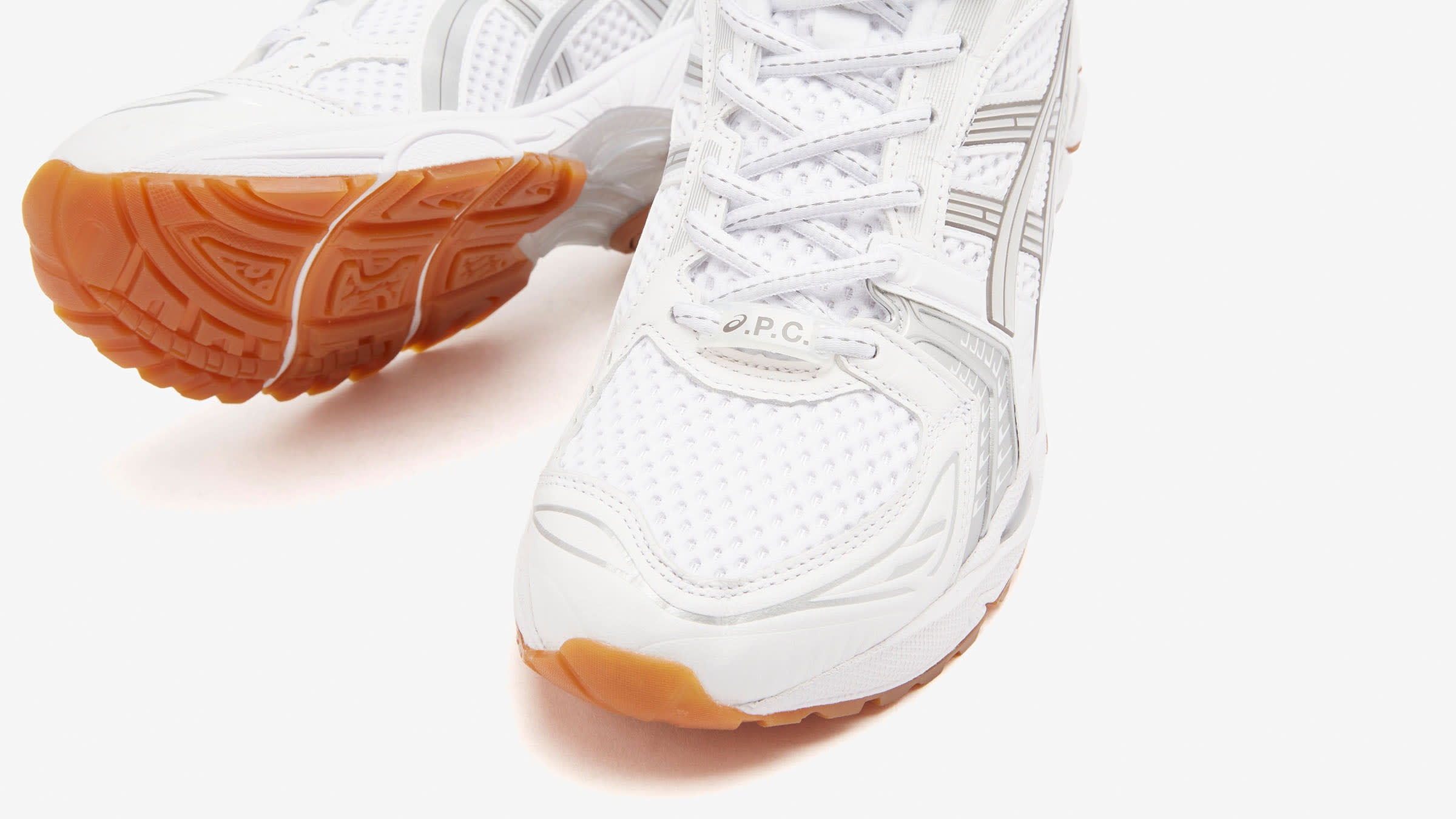 A.P.C x Asics Gel-Kayano 14 White Pure Silver 1203A727-100