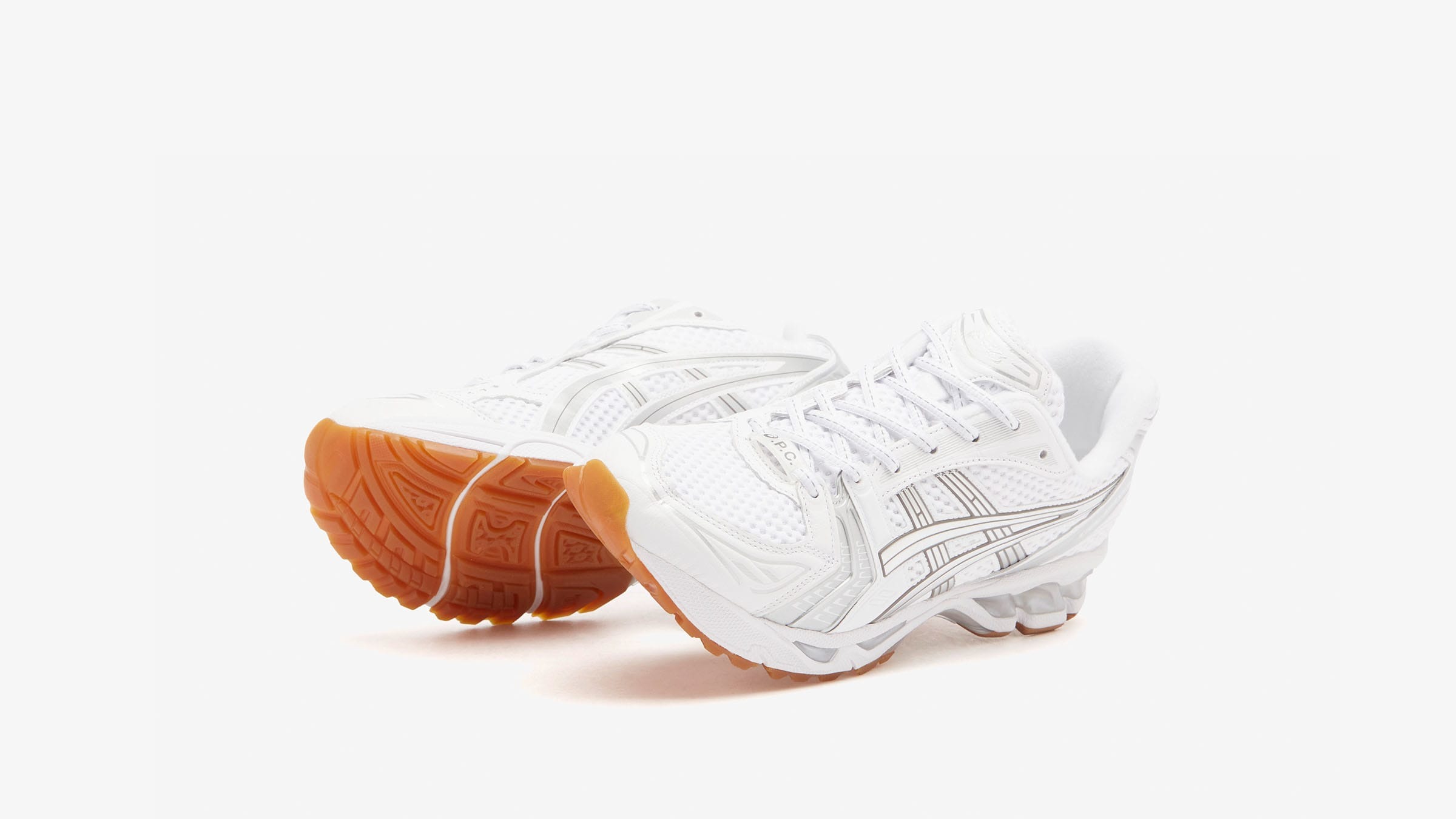 A.P.C x Asics Gel-Kayano 14 White Pure Silver 1203A727-100