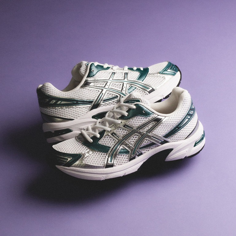 ASICS GEL-1130 White Dark Neptune 1201A256-121 | More Sneakers