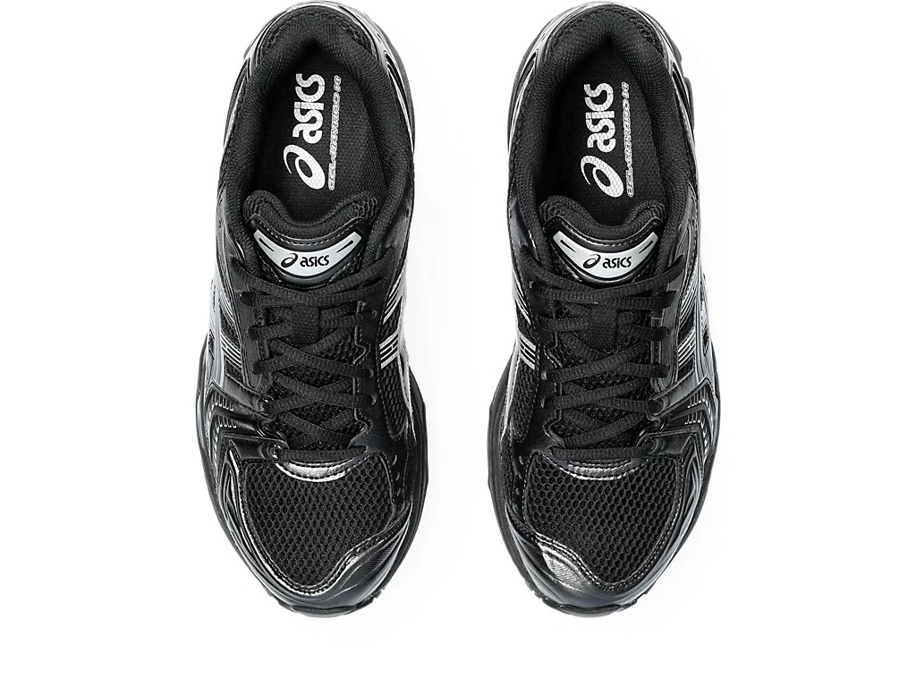 靴 asics GEL-KAYANO 14 BLACK/PURE SILVER ASICS Gel-Kayano 14 - Black / Pure Silver – Kith Canada