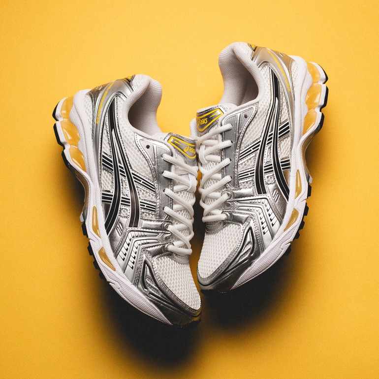 Asics Gel-Kayano 14 White Tai Chi Yellow 1203A537-101 | More Sneakers