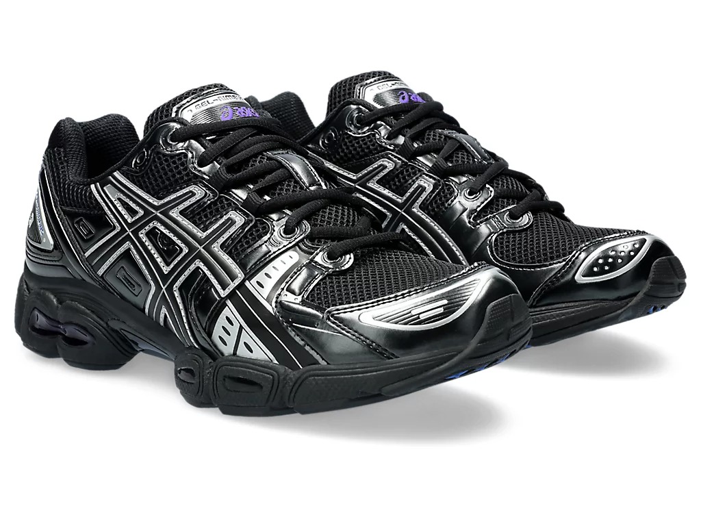 Asics Gel Nimbus 9 Black Pure Silver 1201A424-005 | More Sneakers