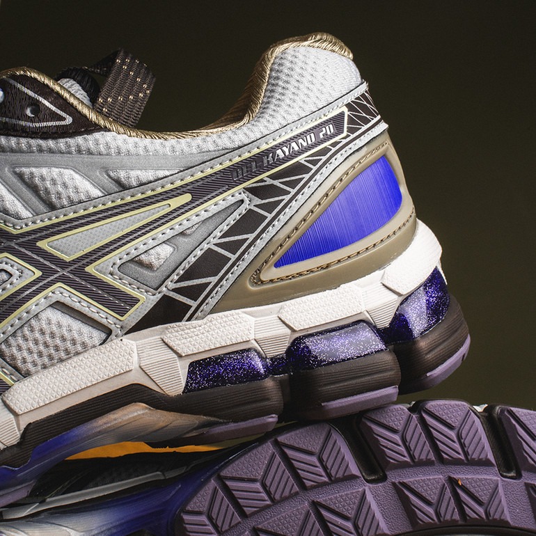 スニーカー ASICS Grey Gel Kayano 20 UB10-S Sneakers 1203A640 020 UB10-S GEL-KAYANO 20 | Unisex | Glacier Grey/Lavender Grey