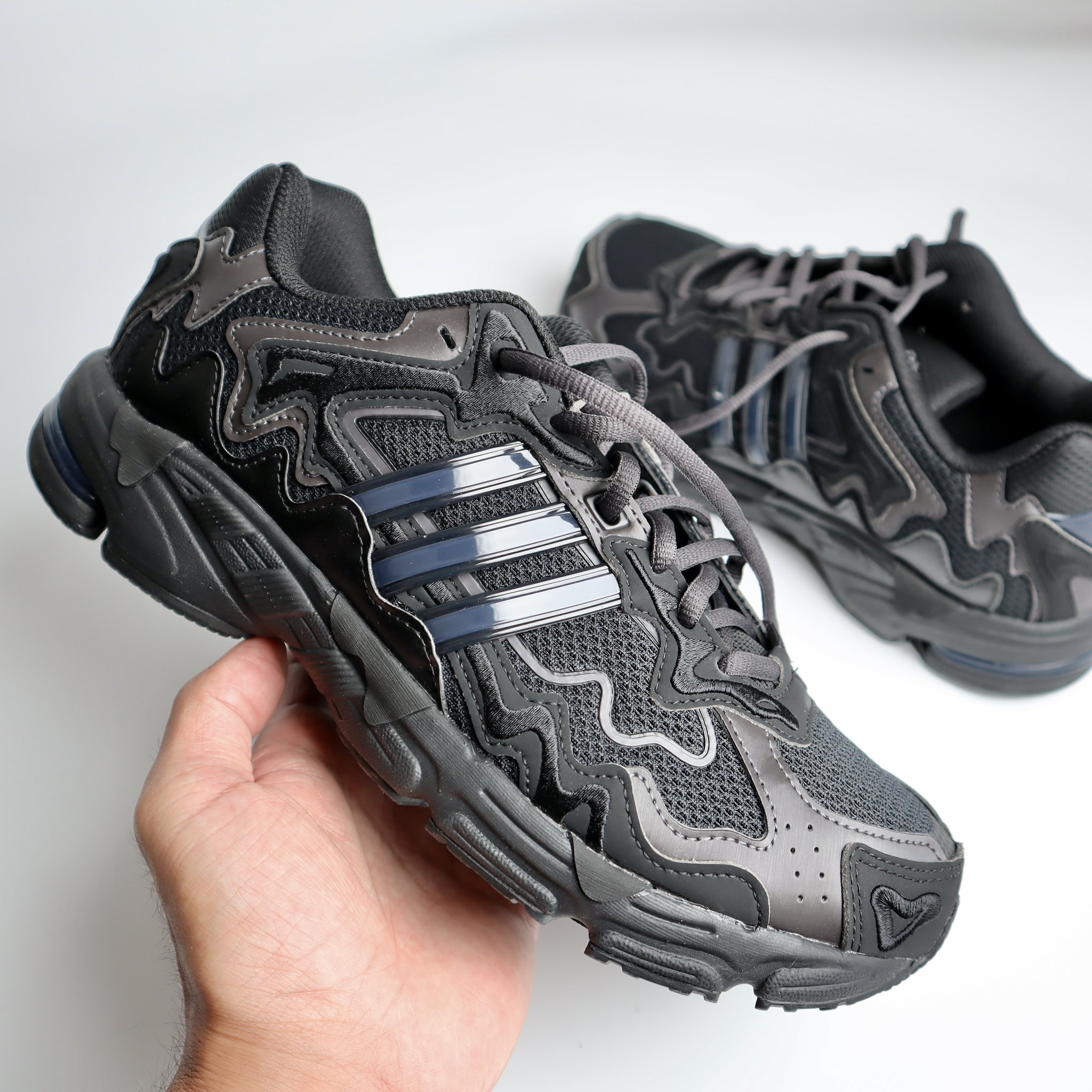 Bad Bunny x adidas Response CL Triple Black ID0805 | More Sneakers