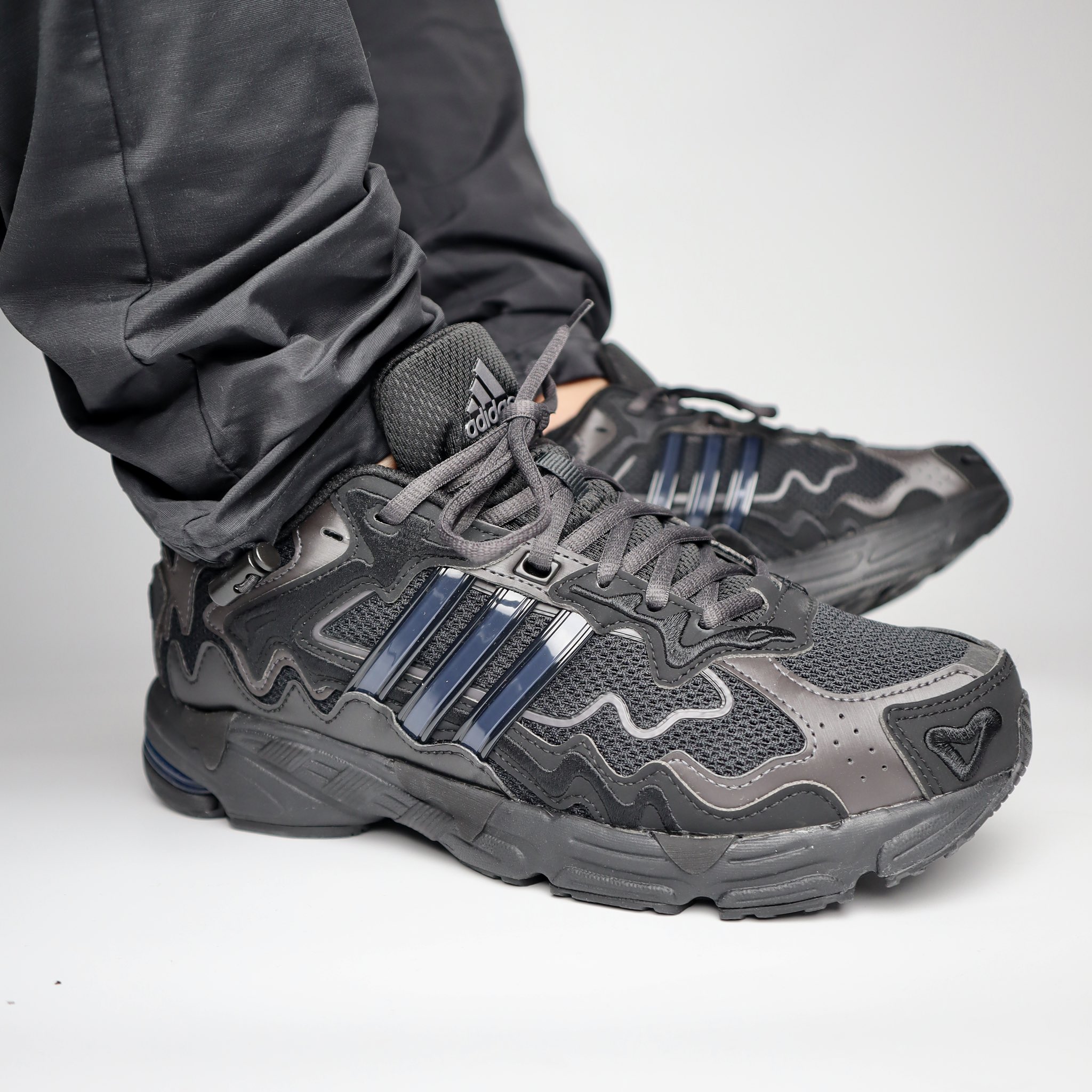 Bad Bunny x adidas Response CL Triple Black ID0805 | More Sneakers