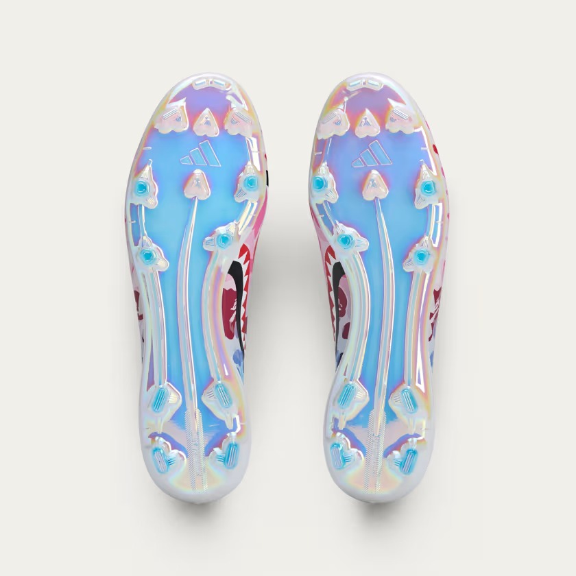 BAPE x adidas F50 Elite Clear Pink Icey Blue JS0573