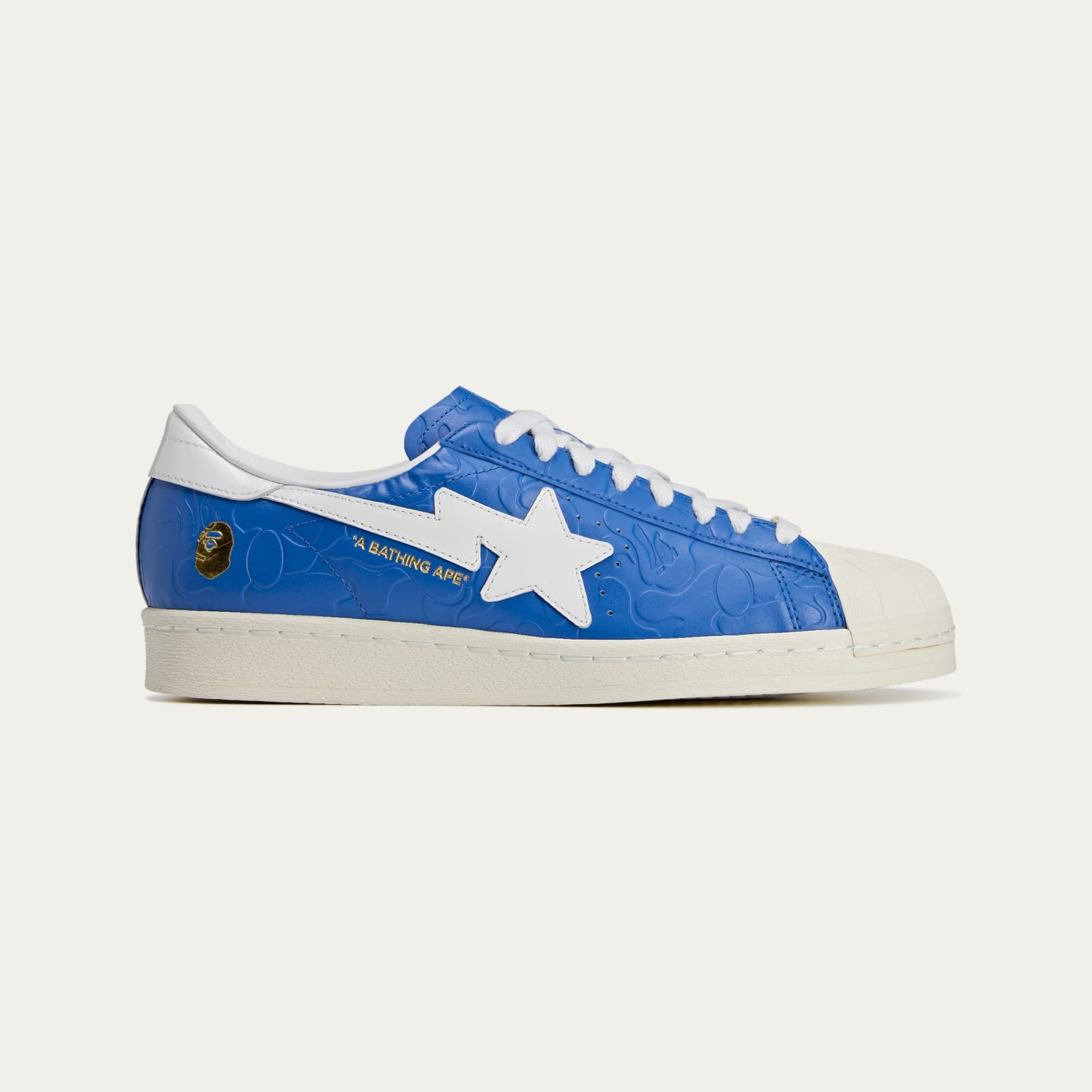 BAPE x adidas Originals SSTR V Blue JR2702 | More Sneakers