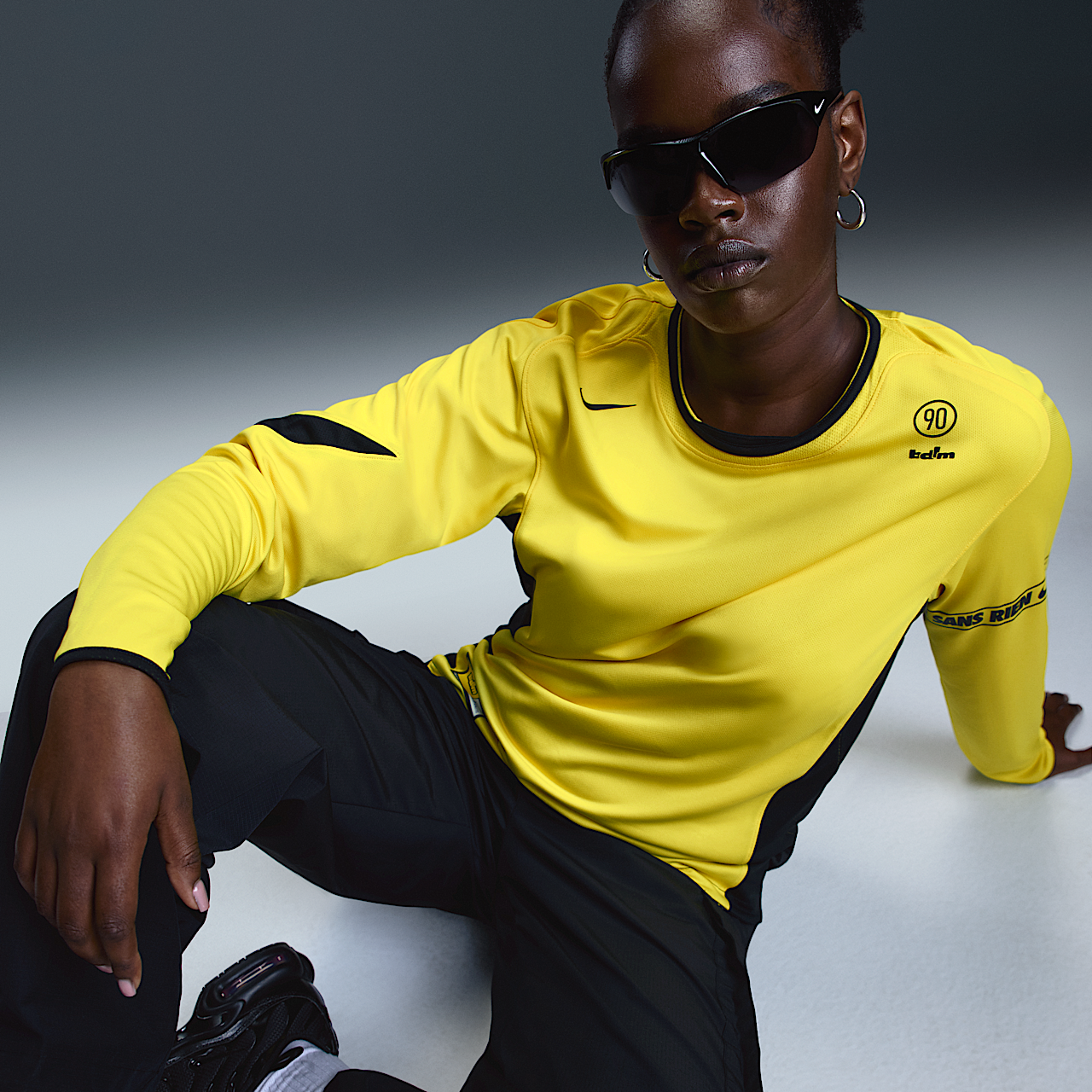 BDLM x Nike Total 90 Long-Sleeve Top Opti Yellow IO8394-731 | More