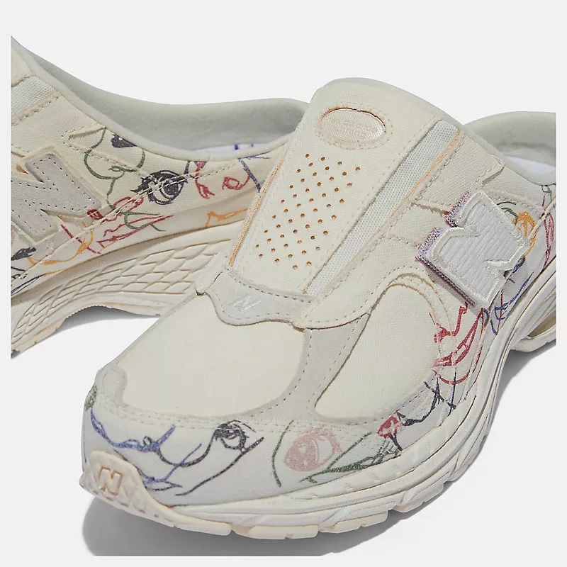 靴 Bryant Giles New Balance M2002RM1 2002R New Balance 2002R Mule x Bryant Giles “What Now?” (M2002RM1