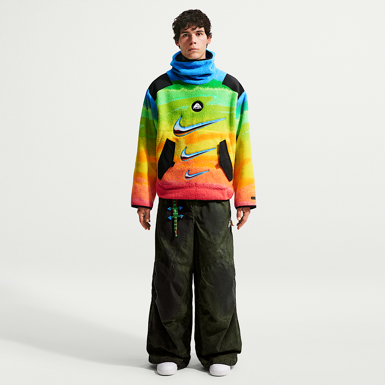 Cactus Plant Flea Market x Nike ACG Balaclava Hoodie Multi-Colour