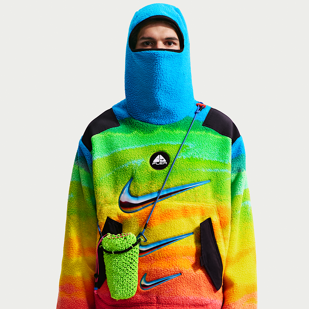 Cactus Plant Flea Market x Nike ACG Balaclava Hoodie Multi-Colour