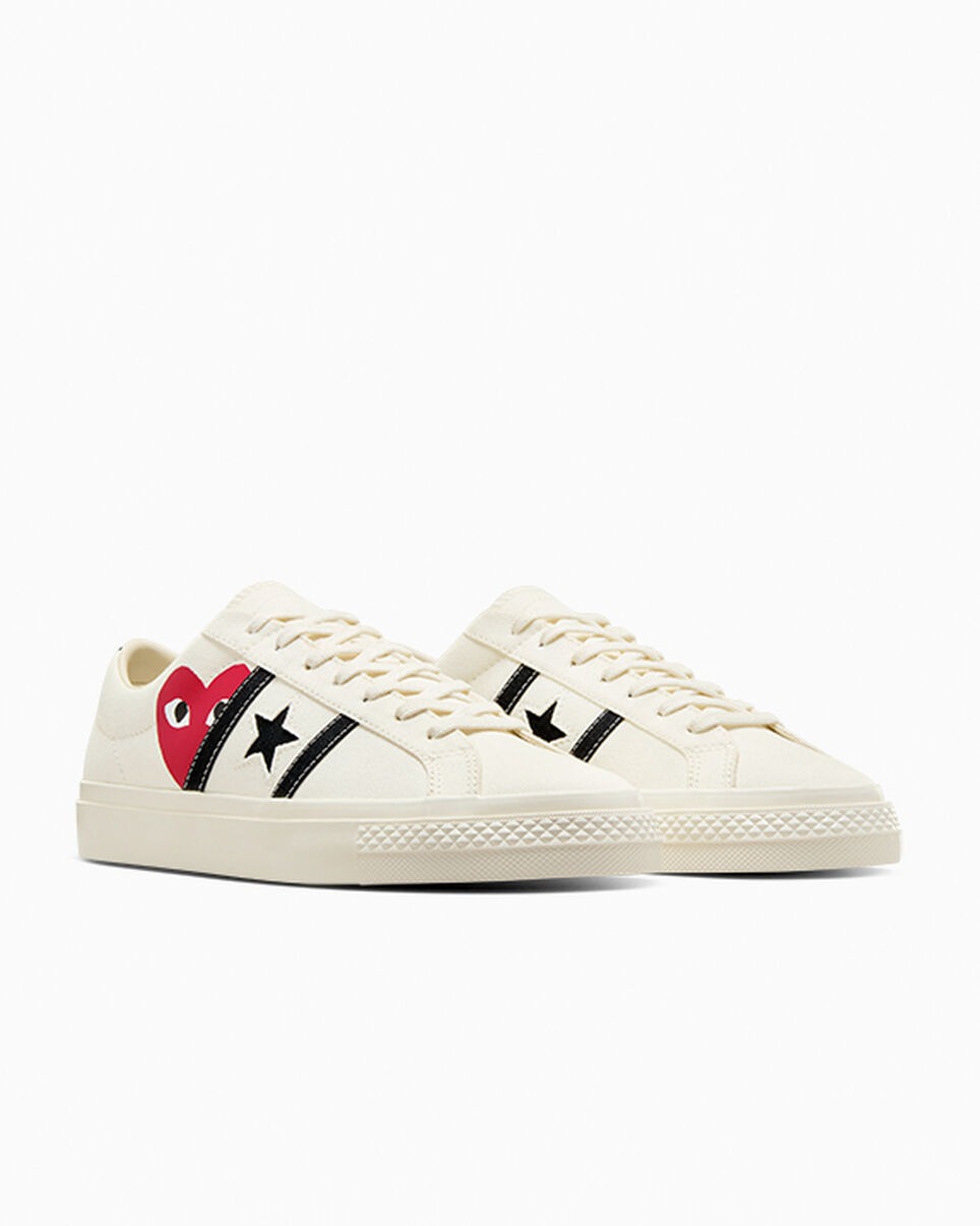 新品未使用　COMME des GARCONS× E COX Comme des Garçons x Converse One Star Academy Pro Milk A09878C