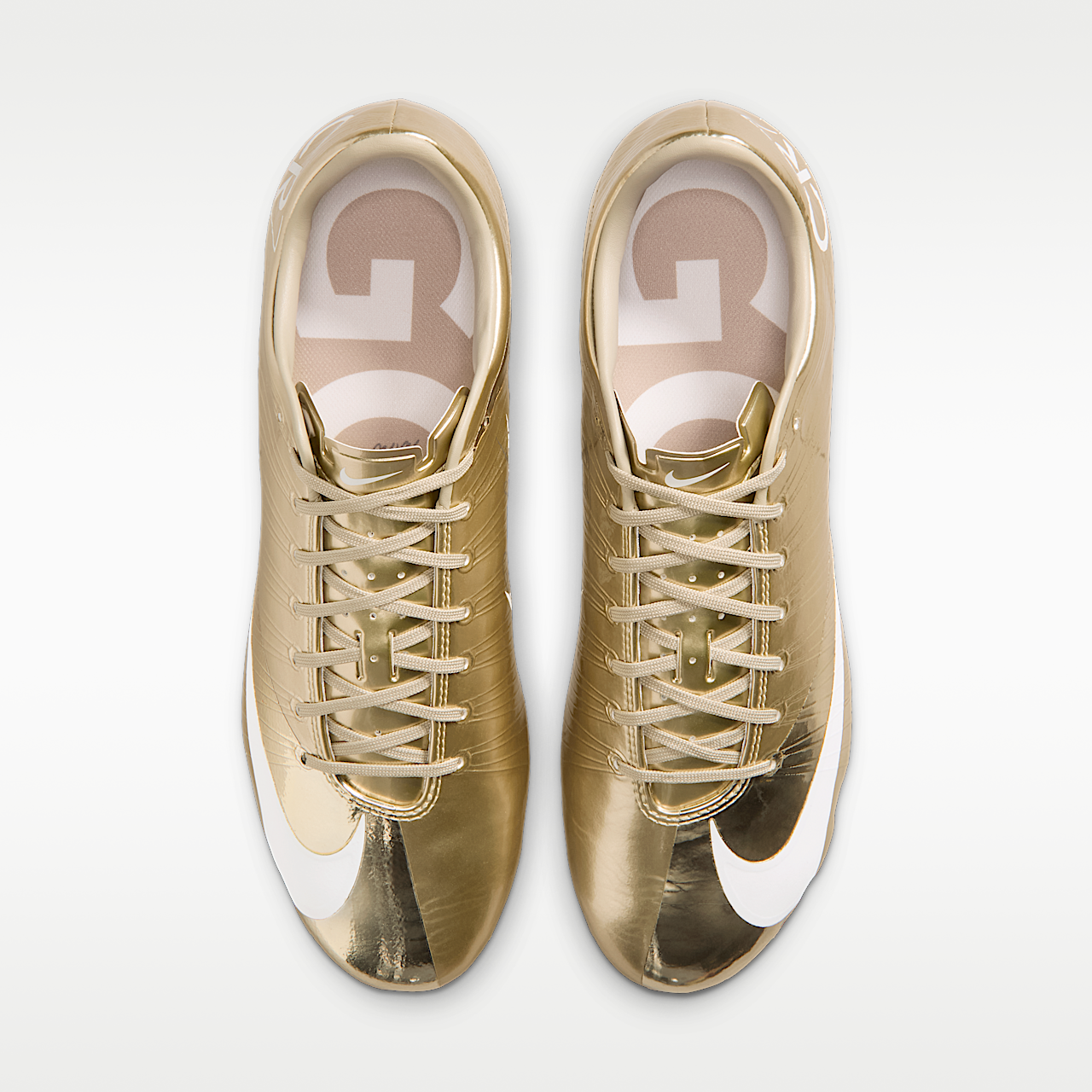 Cristiano Ronaldo x Nike Mercurial Superfly RGN SE Metallic Gold