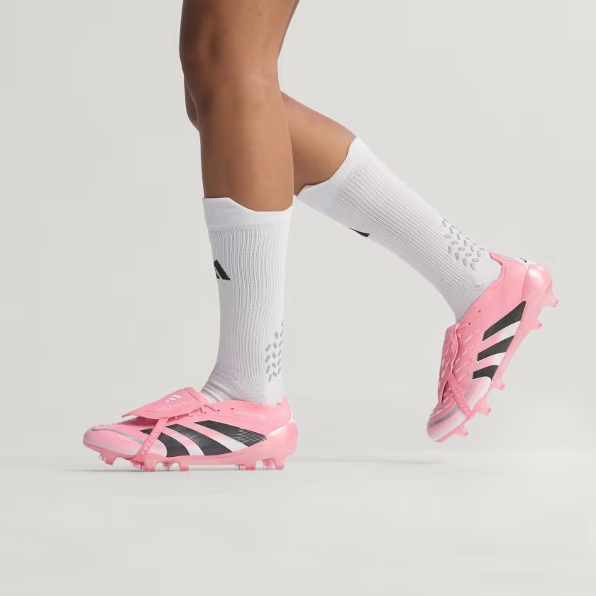 David Beckham x adidas Predator Elite FT FG Cleats Beam Pink