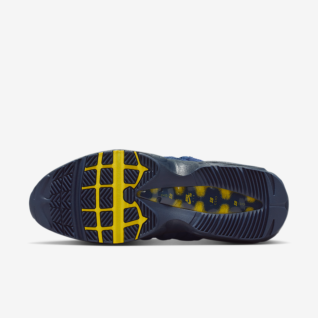 Eric Koston x Nike SB Air Max 95 Obsidian Speed Yellow HQ8492-400 