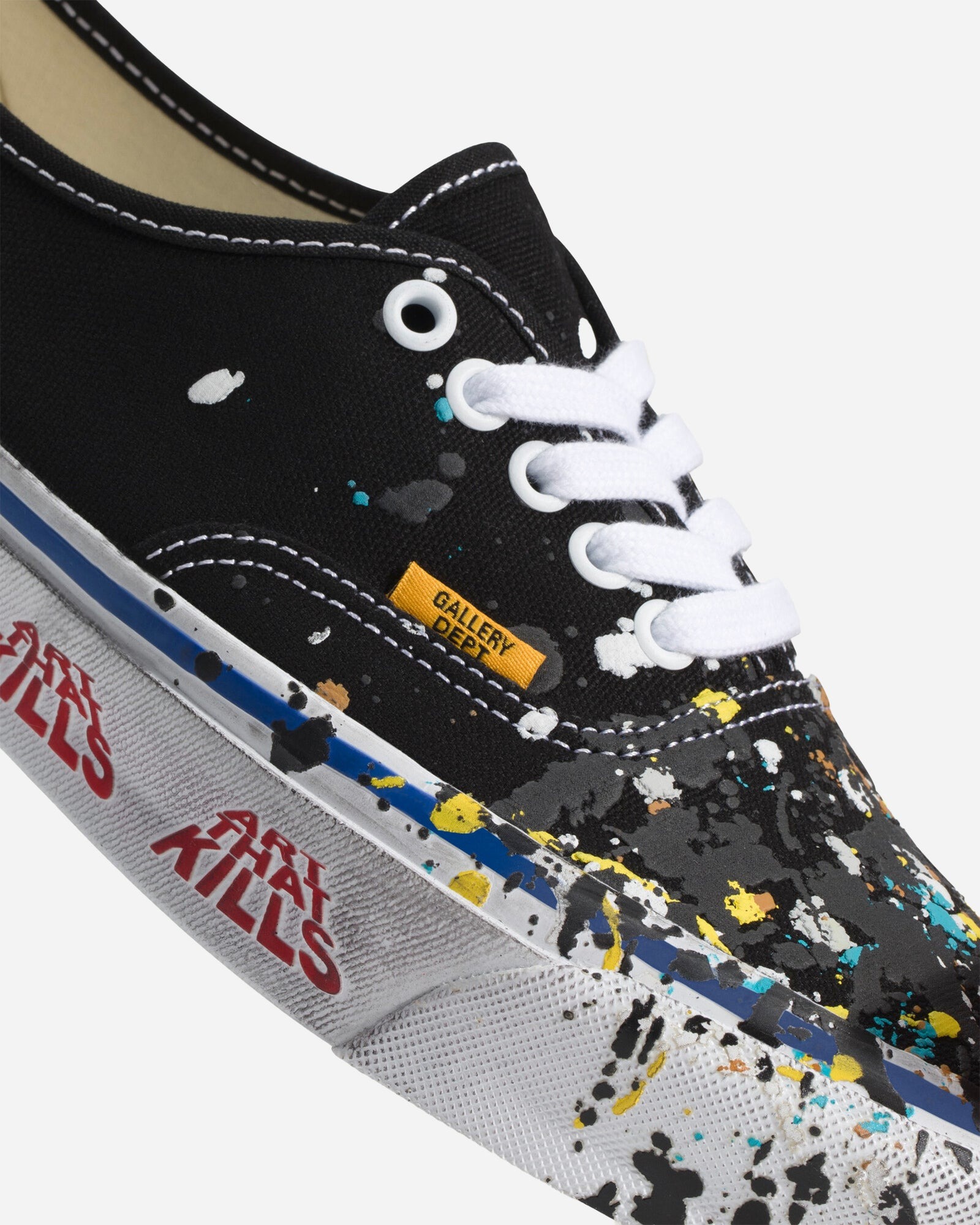 Gallery Dept x Vans OTW Authentic 44 Black VN000EEUBLA1 | More