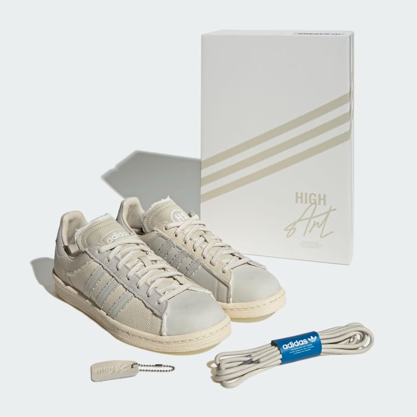 adidas gazelle silver green womens adidas Campus Highsnobiety Highart main image 1