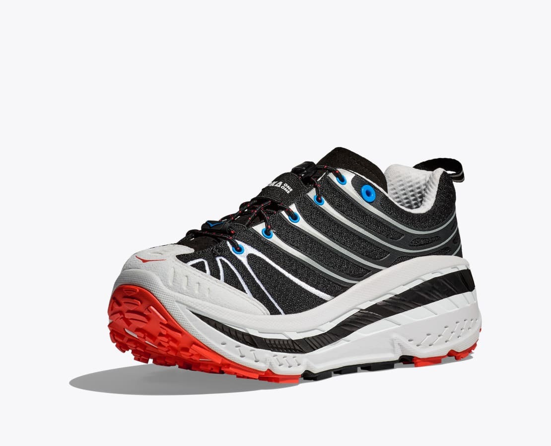 国内配送 HOKA ONEONE STINSON EVO OG HABANERO/BLACK Stinson Evo OG Sneaker in Habanero/Black - Hoka