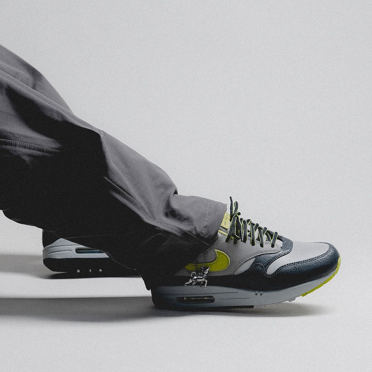 HUF × Nike Air Max 1 HF3713-002 29cm Nike x HUF Air Max 1 'Anthracite Medium Grey Pear' HF3713-002