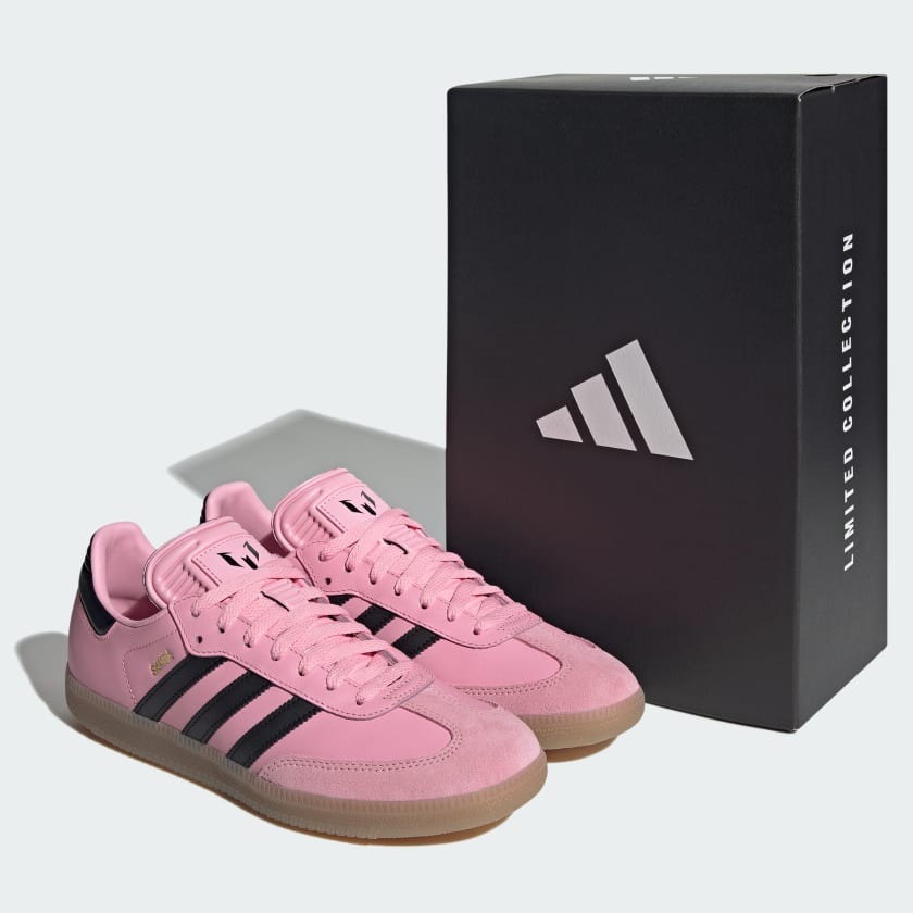 adidas Samba Messi Miami IH8158 ピンク Adidas Samba Inter Miami CF Messi Pink IH8158 Mens New | eBay