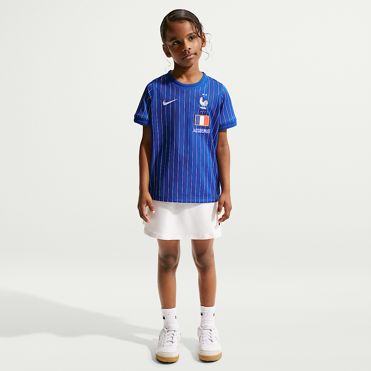 Jacquemus x Nike France Kids Short-Sleeve Football Top 2026 IB4546