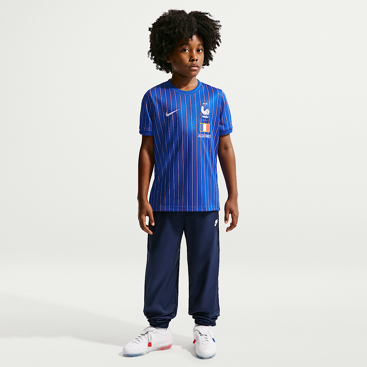 Jacquemus x Nike France Older Kids Short-Sleeve Football Top 2026