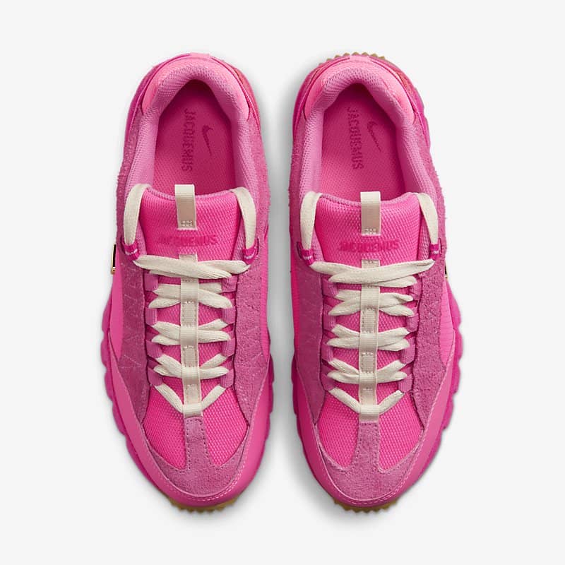 Jacquemus × Nike Women's Air Humara LX ON TREND! JACQUEMUS x NIKE AIR HUMARA LX Pink Flash On Foot