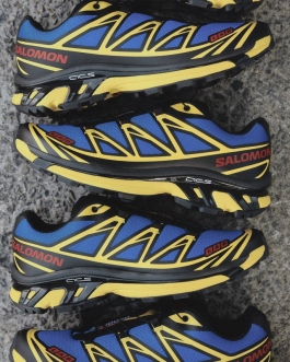 JJJJound x Salomon XT-6 Nautical Blue Lemon L49130400 | More Sneakers