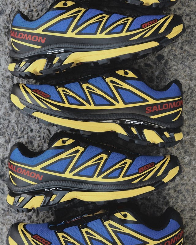 JJJJound × Salomon XT-6 \"Nautical Blue Salomon x Jjjjound Unisex XT-6 Nautical Blue / Lemon / Black