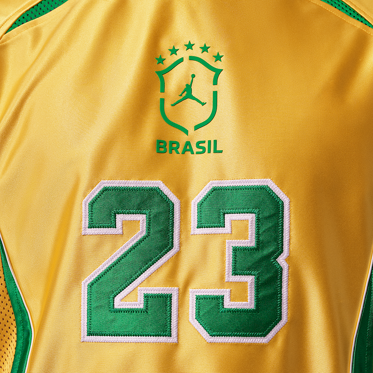 Jordan Goalkeeper Top Brazil Football Varsity Maize Lucky Green