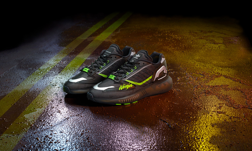 Kawasaki Ninja x adidas Originals ZX 5K Boost Core Black