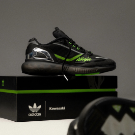 k⭐︎ adidas x Kawasaki Ninja ZX 5K Boost sneakers for Men - Black