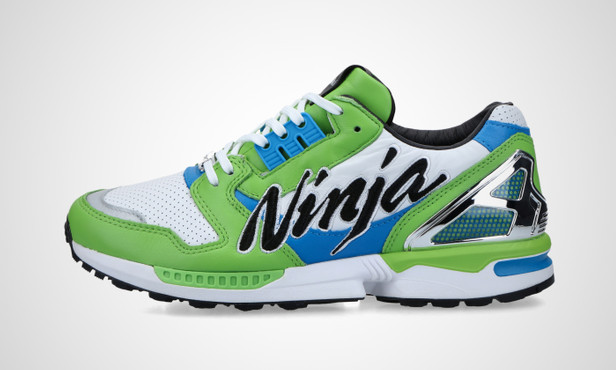Kawasaki Ninja x adidas Originals ZX 8000 Semi Solar Green