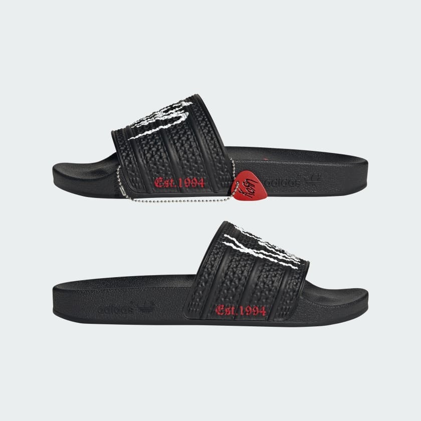 Korn x adidas Originals Adilette Slides 30th Anniversary
