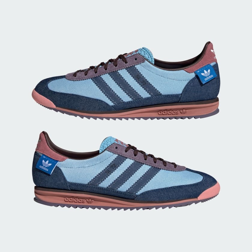 ★adidas x KSENIASCHNAIDER★大人気★SL 72 OG★追跡可 KSENIASCHNAIDER x Womens adidas Originals SL-72 OG Blue