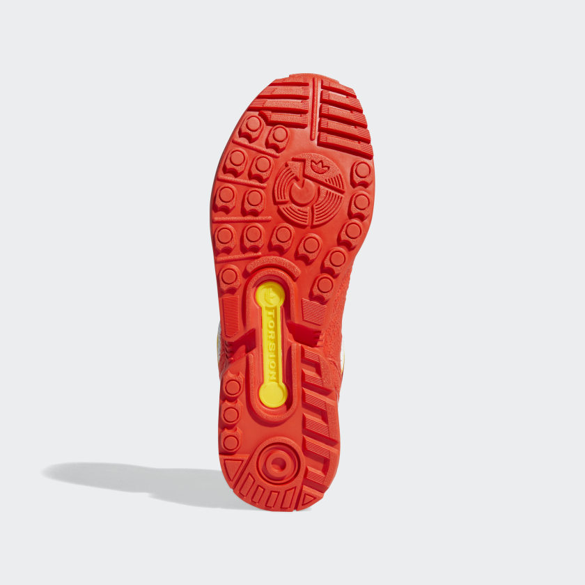 Lego x adidas Originals ZX 8000 Active Red FY7084 | More Sneakers