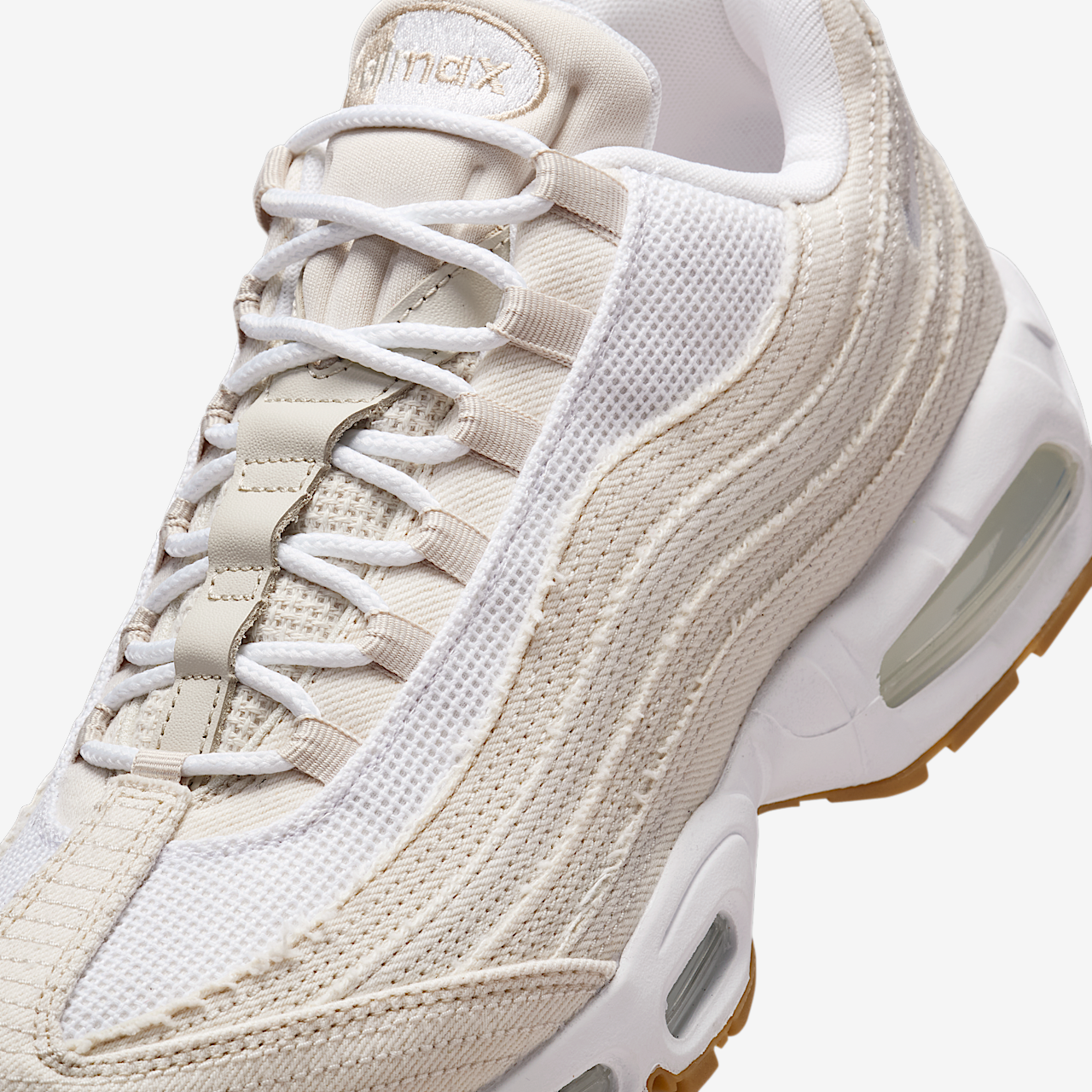 Nike Air Max 95 OG X Levi\'s Ecru White Denim Light Orewood Brown - Size 16 Brand New Levi Air Max 95 Light Orewood Brown Size 9  main image 2