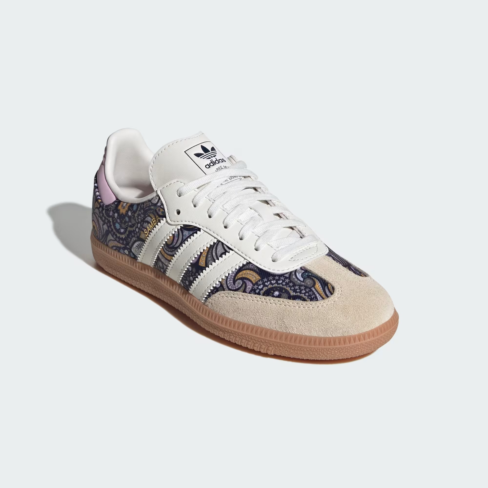 Liberty London x adidas Originals Samba OG GS Crystal White Orcid
