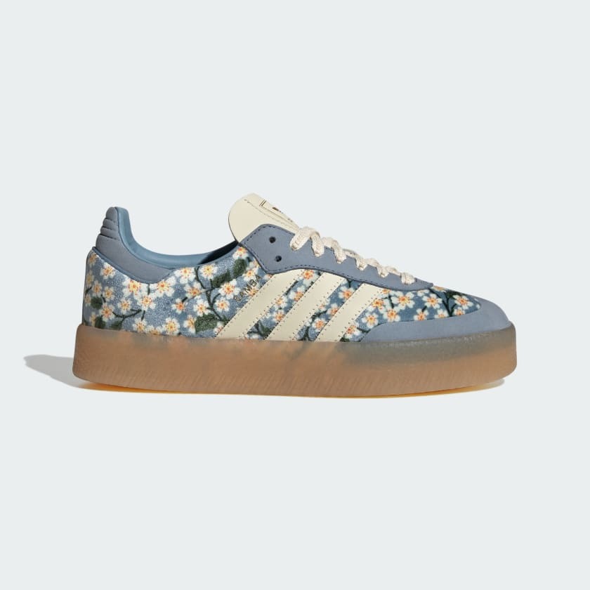 adidas gazelle silver green womens adidas Originals x Liberty London Women's Gazelle Lo Pro main image 0