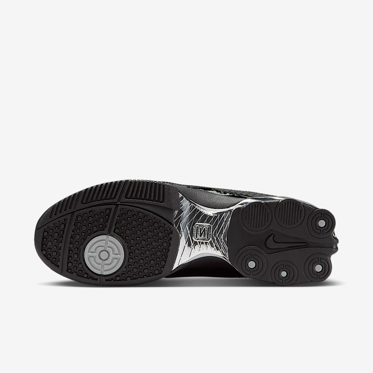 Maha Amsterdam x Womens Nike Total 90 Shox Magia SP Black Metallic 