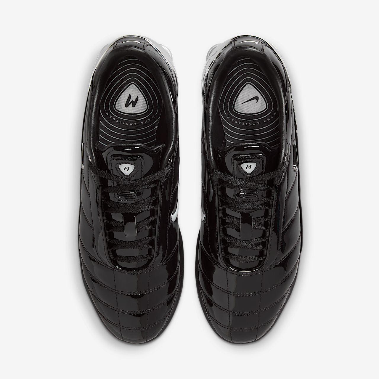Maha Amsterdam x Womens Nike Total 90 Shox Magia SP Black Metallic 
