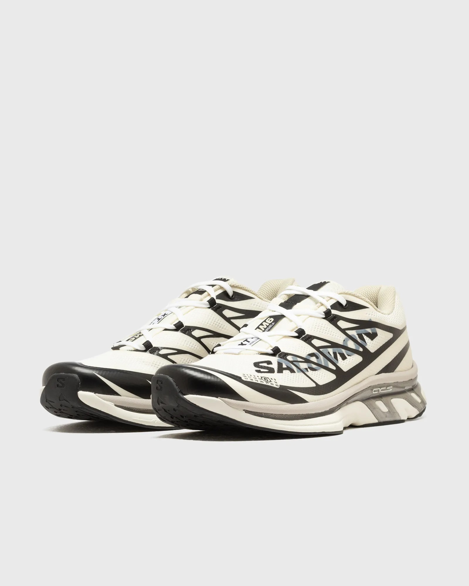 美品 Salomon × MM6 ホワイト スニーカー L47949400 Salomon XT-MM-6 MM6 Maison Margiela Vanilla Ice | eBay