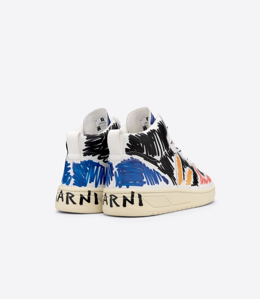 Marni x Veja V-15 Black VQ0202884A | More Sneakers